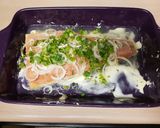A picture of step 3 of Oven Lemon Salmon.