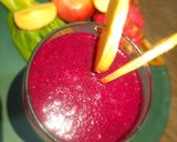 Foto langkah ke 3 dari resep Dragonfruit Apel pokcoy Juice.