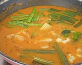 A picture of step 3 of Sindhi Kadhi.