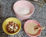 عکس مرحله 1 از دستور پولکی مغزدار زعفرانی😋