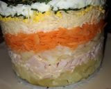 Une image de l'étape 3 de Gateau salade mimosa.