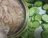 夏日小菜同樂會-涼拌鮪魚黃瓜的食譜步驟4照片