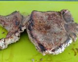 A picture of step 8 of Basic Rumpsteak.