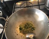 A picture of step 3 of Sabudana khichdi.