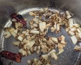 A picture of step 2 of Dahi kadhi without besan.