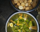 आलू परवल की कुकर वाली सब्जी रेसिपी चरण 1 फोटो