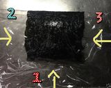 A picture of step 4 of Folded Onigiri (Easier Than Onigirazu).