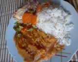 Foto del paso 5 de la receta: Puré de camote con estofado de pollo