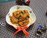 Hình bước làm 2 của món Chả cá chiên sốt bơ tỏi