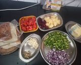 A picture of step 1 of Pav bhaji.