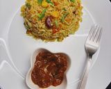 A picture of step 8 of Mexican Rice with Leftover Rice.