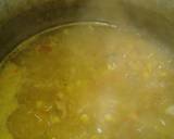Sweet corn veg soup with roasted potatoes recipe step 2 photo