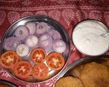 A picture of step 10 of Stuffed bati.