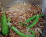 A picture of step 1 of Mutton masala.