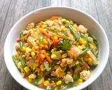 Foto langkah ke 5 dari resep Oseng Jagung, Buncis dan Wortel.