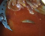 A picture of step 3 of Brown pulao.