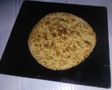 A picture of step 11 of Tiloon wala naan (saseme flat bread).