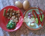 Foto langkah ke 1 dari resep Nasi goreng gulung / omelet nasi goreng.