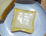 Foto langkah ke 4 dari resep Cheese Coffee Toast (Roti Boy Roti Tawar).