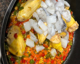 Foto del paso 2 de la receta: Arroz caldoso mar y montaña
