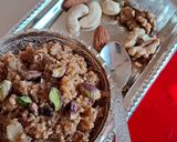 खसखस ड्राई फ्रूट हलवा (Khuskhus dry fruit halwa recipe in Hindi) रेसिपी चरण 6 फोटो