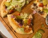 Deluxe hamburger pizza recipe step 3 photo