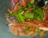 A picture of step 4 of Wok toasted sprout.