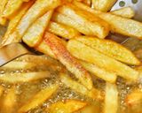 A picture of step 6 of Pizza fries.