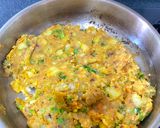 A picture of step 2 of Road side crispy  Masala Dosa.