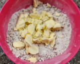 Foto del paso 4 de la receta: 🥧 Torta de Alemana de Ciruelas (Pflaumen Streuselkuchen) - Kuchen de ciruelas frescas 🥧 sin amasar