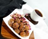عکس مرحله 3 از دستور توپک کنجدی برای ماه رمضان😋 (فقط با ۲ قلم مواد)