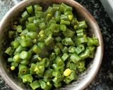 A picture of step 3 of Beans fry.