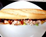A picture of step 4 of My Roast Chicken Sandwich. 🌞.