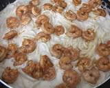 Creamy shrimp alfredo pasta recipe step 8 photo