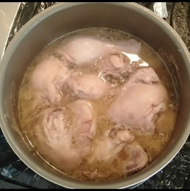 Langkah-langkah untuk membuat Resep 70. Ayam goreng lalapan