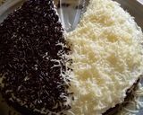 Foto langkah ke 10 dari resep Bolu kukus chocolatos nyoklat banget (no mixer).