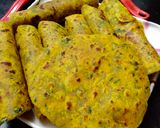 हरी मेथी के थेपले(hari methi thepla recipe in hindi) रेसिपी चरण 3 फोटो