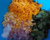 Foto langkah ke 1 dari resep Bakwan Daun Kelor.