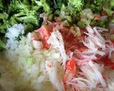 A picture of step 5 of Crab Stick, Broccoli, and Tofu Cream Croquettes.