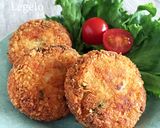 A picture of step 17 of Crab Stick, Broccoli, and Tofu Cream Croquettes.