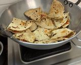A picture of step 3 of Seyal chapati.