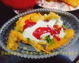 A picture of step 4 of Laal chutney samosay wali.