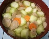 Foto langkah ke 4 dari resep Sup bening oyong wortel bakso.