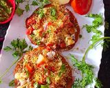 गेहूं आटा पापड़ चाट(GENHU AATA PAPAD CHAAT RECIPE IN HINDI) रेसिपी चरण 5 फोटो