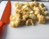 Foto del paso 2 de la receta: Pollo con crema de chipotle y papas