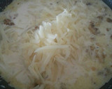 Foto del paso 6 de la receta: Spaghettis al queso con nueces y pesto