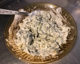 Une image de l'étape 7 de Filets de bar sauce crème à l'oseille et oignon.