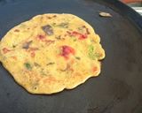 A picture of step 4 of Healthy Tasty Masaledar Vegetable High Protein Oats Chilla.