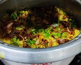 A picture of step 6 of Chicken dum biryani.