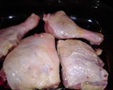 Foto del paso 1 de la receta: Pollo horneado con jugo de mandarina